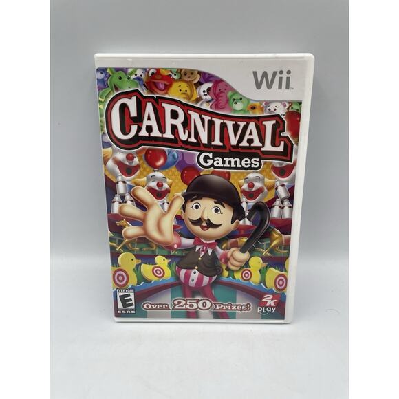 Carnival Games for Nintendo Wii 2007 Complete with Manual, Tested & Works! - Picture 1 of 5